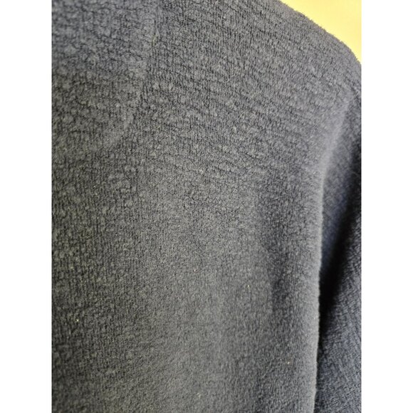 Faherty Beach Fleece Two Toned 1/4 Zip Pullover Top Size Large - Picture 3 of 5